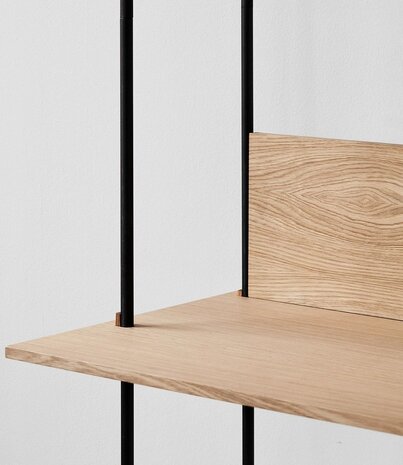 Moebe Moebe Shelving system bureau plank D52cm (diverse kleuren) – losse onderdelen Moebe Moebe Shelving system bureau plank D52cm (diverse kleuren) – losse onderdelen