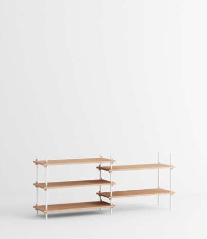 Moebe Moebe Shelving system S.65.2.A (diverse kleurencombinaties) Moebe Moebe Shelving system S.65.2.A (diverse kleurencombinaties)