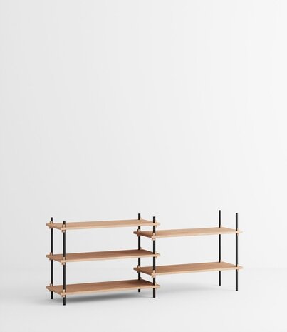 Moebe Moebe Shelving system S.65.2.A (diverse kleurencombinaties) Moebe Moebe Shelving system S.65.2.A (diverse kleurencombinaties)