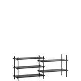 Moebe Moebe Shelving system S.65.2.A (diverse kleuren) Moebe Moebe Shelving system S.65.2.A (diverse kleuren)