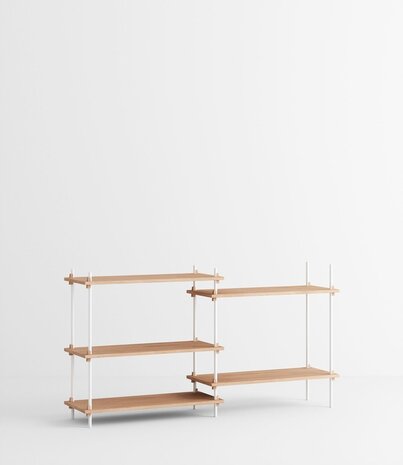 Moebe Moebe Shelving system S.85.2.A (diverse kleurencombinaties) Moebe Moebe Shelving system S.85.2.A (diverse kleurencombinaties)