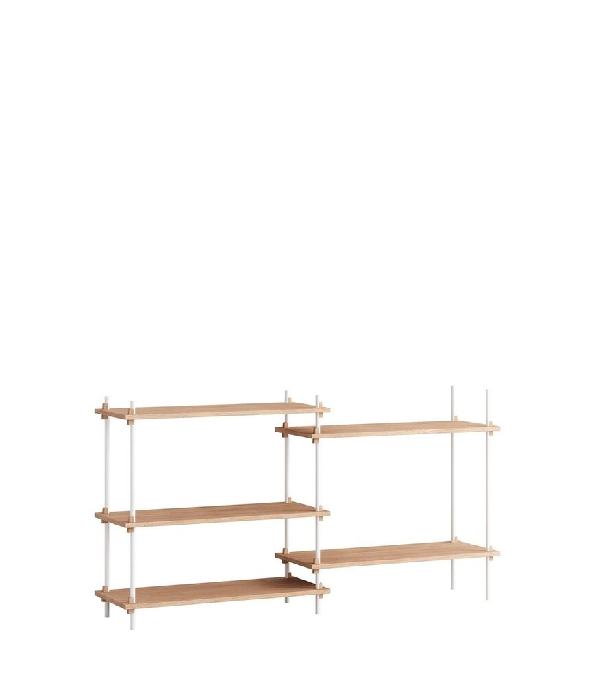 Moebe Moebe Shelving system S.85.2.A (diverse kleurencombinaties) Moebe Moebe Shelving system S.85.2.A (diverse kleurencombinaties)