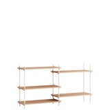 Moebe Moebe Shelving system S.85.2.A (diverse kleuren) Moebe Moebe Shelving system S.85.2.A (diverse kleuren)