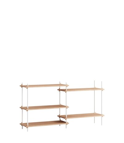 Moebe Moebe Shelving system S.85.2.A (diverse kleurencombinaties) Moebe Moebe Shelving system S.85.2.A (diverse kleurencombinaties)
