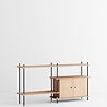 Moebe Moebe Shelving system S.85.2.C (different colour combinations) Moebe Moebe Shelving system S.85.2.C (different colour combinations)