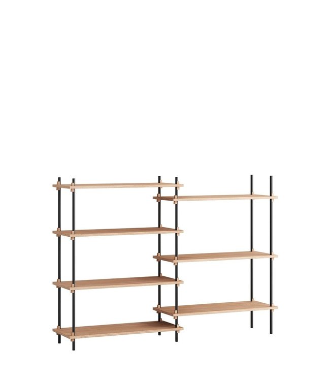 Moebe Moebe Shelving system S.115.2.A  (different colours)