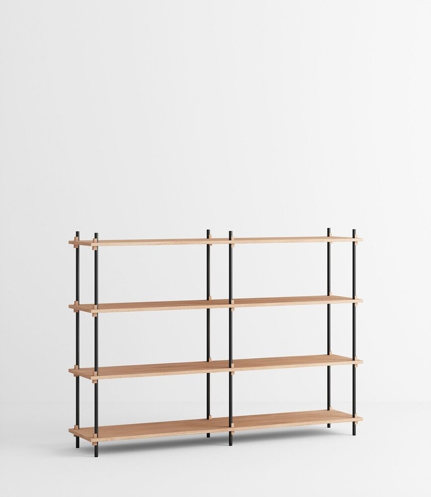 Moebe Moebe Shelving system S.115.2.B (different colour combinations) Moebe Moebe Shelving system S.115.2.B (different colour combinations)