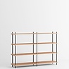 Moebe Moebe Shelving system S.115.2.B (different colour combinations) Moebe Moebe Shelving system S.115.2.B (different colour combinations)