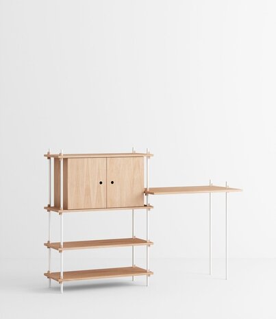 Moebe Moebe Shelving system S.115.2.D (diverse kleurencombinaties) Moebe Moebe Shelving system S.115.2.D (diverse kleurencombinaties)