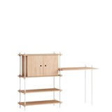 Moebe Moebe Shelving system S.115.2.D (different colours) Moebe Moebe Shelving system S.115.2.D (different colours)