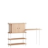 Moebe Moebe Shelving system S.115.2.D (different colour combinations) Moebe Moebe Shelving system S.115.2.D (different colour combinations)