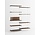 Moebe Shelving system S.200.2.A  (diverse kleurencombinaties)