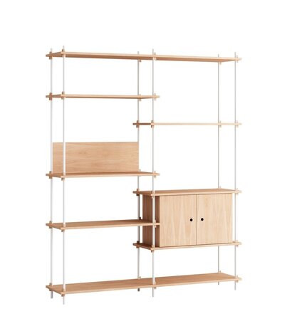 Moebe Moebe Shelving system S.200.2.C (different colour combinations) Moebe Moebe Shelving system S.200.2.C (different colour combinations)