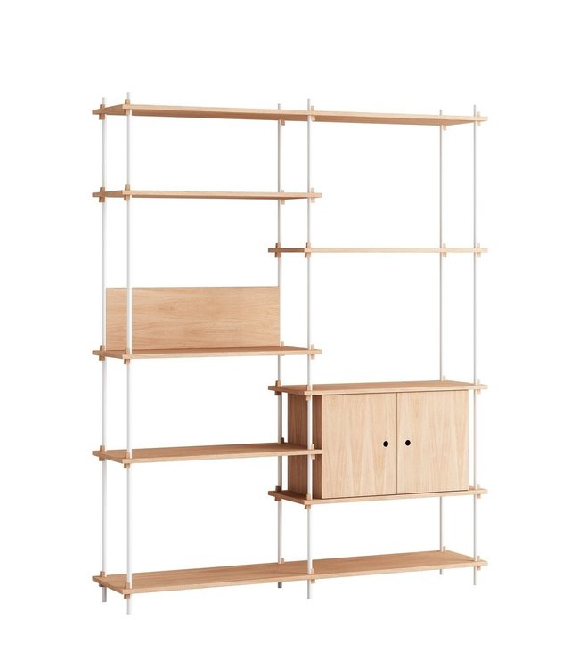 Moebe Moebe Shelving system S.200.2.C  (different colours)