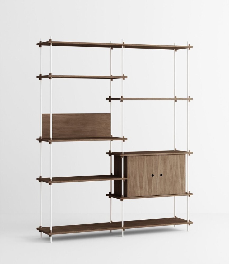 Moebe Moebe Shelving system S.200.2.C (different colour combinations) Moebe Moebe Shelving system S.200.2.C (different colour combinations)