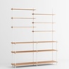 Moebe Moebe Shelving system S.200.2.D (different colour combinations) Moebe Moebe Shelving system S.200.2.D (different colour combinations)