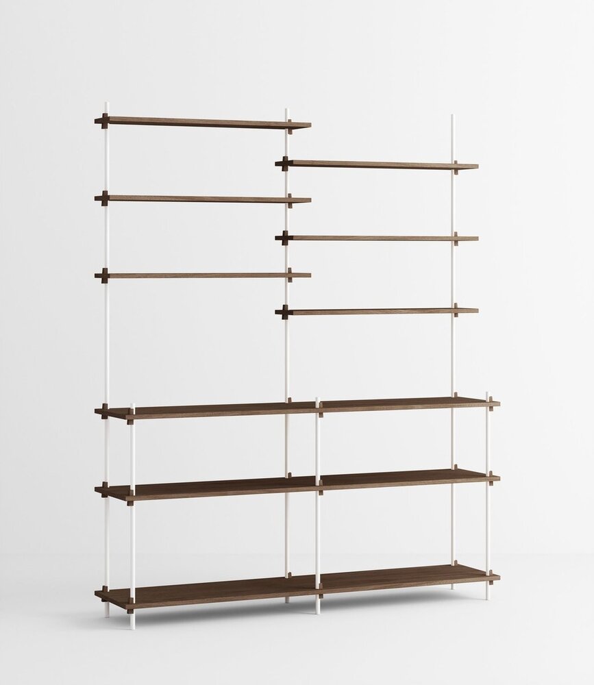 Moebe Moebe Shelving system S.200.2.D (different colour combinations) Moebe Moebe Shelving system S.200.2.D (different colour combinations)