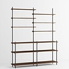Moebe Moebe Shelving system S.200.2.D (different colour combinations) Moebe Moebe Shelving system S.200.2.D (different colour combinations)