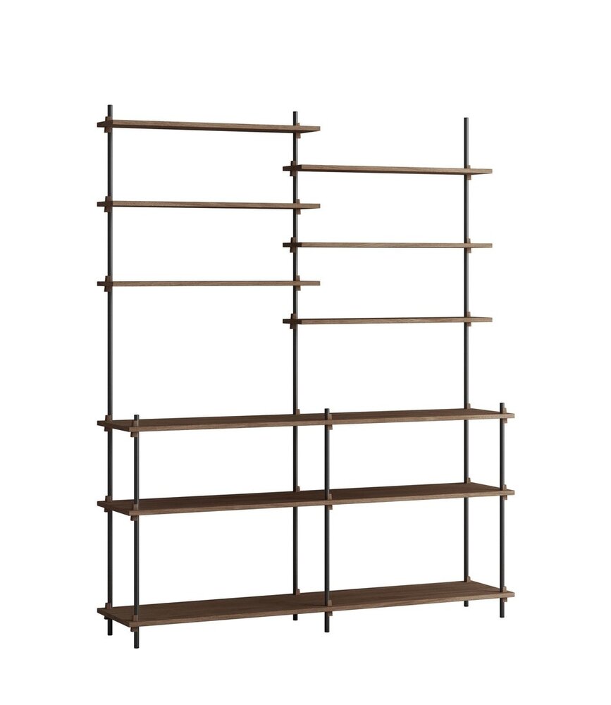 Moebe Moebe Shelving system S.200.2.D (different colour combinations) Moebe Moebe Shelving system S.200.2.D (different colour combinations)
