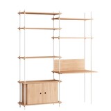 Moebe Moebe Shelving system S.200.2.E (different colours) Moebe Moebe Shelving system S.200.2.E (different colours)