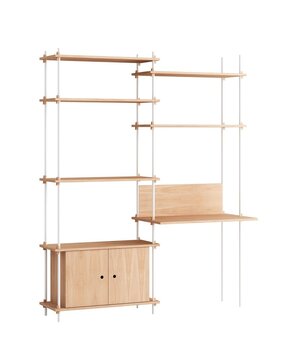 Moebe Moebe Shelving system S.200.2.E (different colours) Moebe Moebe Shelving system S.200.2.E (different colours)