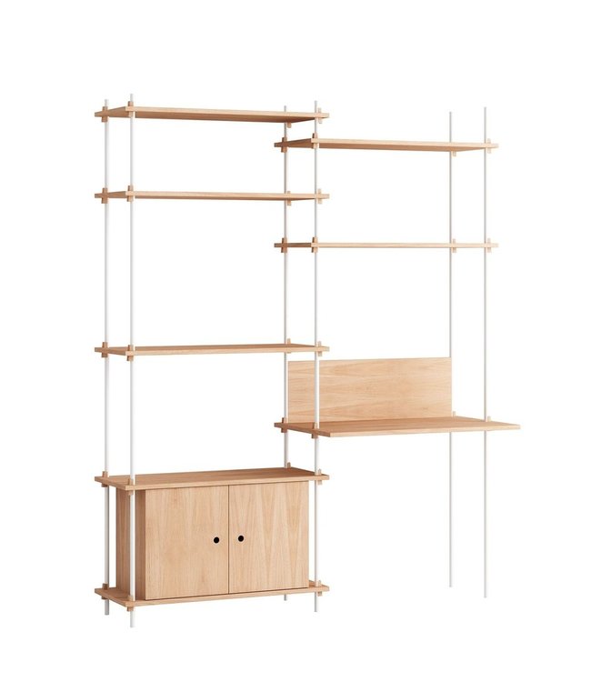 Moebe Moebe Shelving system S.200.2.E  (different colours)