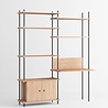 Moebe Moebe Shelving system S.200.2.E (different colour combinations) Moebe Moebe Shelving system S.200.2.E (different colour combinations)