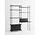 Moebe Shelving system S.200.2.E  (different colour combinations)