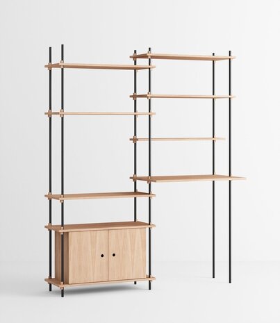 Moebe Moebe Shelving system S.200.2.F (diverse kleurencombinaties) Moebe Moebe Shelving system S.200.2.F (diverse kleurencombinaties)