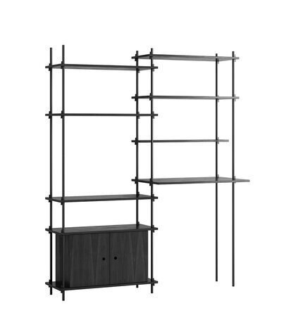 Moebe Moebe Shelving system S.200.2.F (diverse kleurencombinaties) Moebe Moebe Shelving system S.200.2.F (diverse kleurencombinaties)