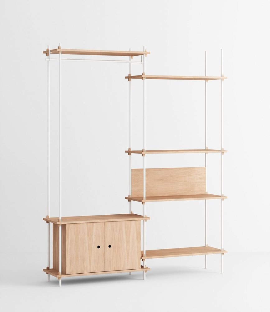 Moebe Moebe Shelving system S.200.2.G (different colour combinations) Moebe Moebe Shelving system S.200.2.G (different colour combinations)