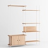 Moebe Moebe Shelving system S.200.2.G (different colour combinations) Moebe Moebe Shelving system S.200.2.G (different colour combinations)