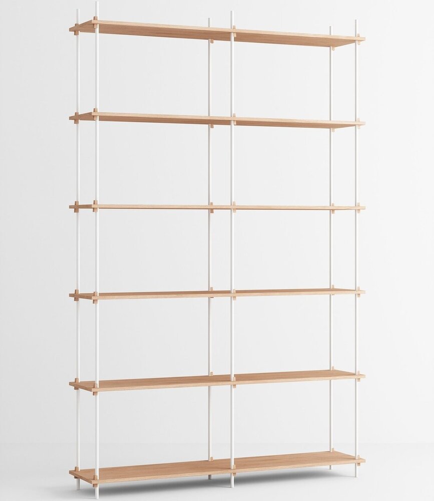 Moebe Moebe Shelving system S.255.2.B (different colour combinations) Moebe Moebe Shelving system S.255.2.B (different colour combinations)