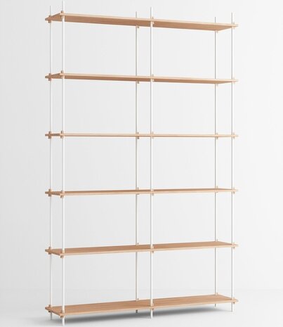 Moebe Moebe Shelving system S.255.2.B (different colour combinations) Moebe Moebe Shelving system S.255.2.B (different colour combinations)