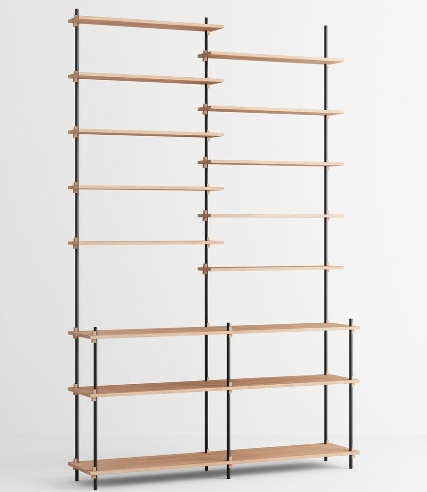 Moebe Moebe Shelving system S.255.2.D (diverse kleurencombinaties) Moebe Moebe Shelving system S.255.2.D (diverse kleurencombinaties)