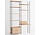Moebe Shelving system S.255.2.E  (different colour combinations)