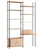 Moebe Shelving system S.255.2.E (diverse kleuren) Moebe Shelving system S.255.2.E (diverse kleuren)