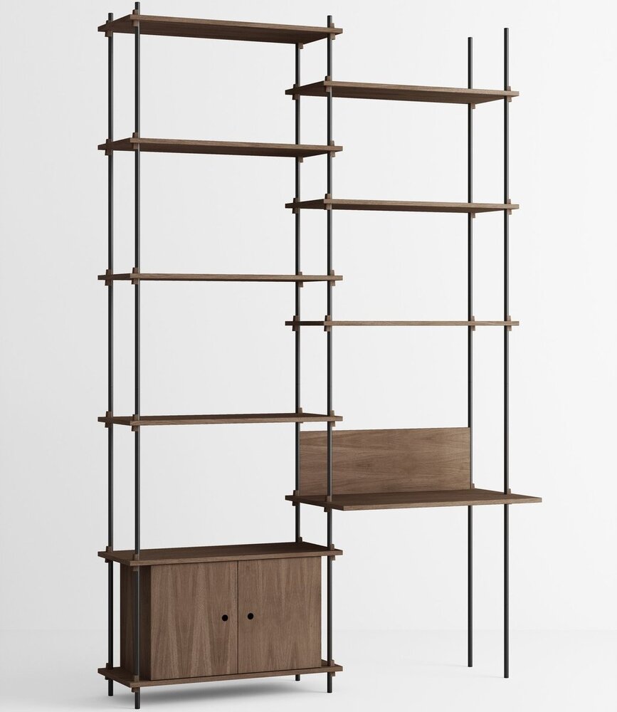 Moebe Moebe Shelving system S.255.2.E (diverse kleurencombinaties) Moebe Moebe Shelving system S.255.2.E (diverse kleurencombinaties)