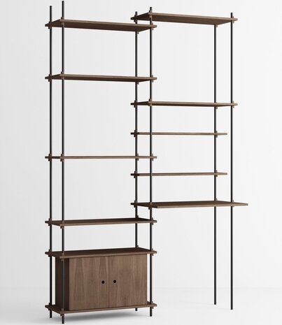 Moebe Moebe Shelving system S.255.2.F (different colour combinations) Moebe Moebe Shelving system S.255.2.F (different colour combinations)