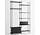 Moebe Shelving system S.255.2.G  (different colour combinations)