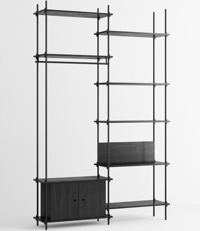 Moebe Moebe Shelving system S.255.2.G (diverse kleurencombinaties) Moebe Moebe Shelving system S.255.2.G (diverse kleurencombinaties)