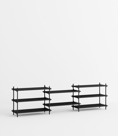 Moebe Moebe Shelving system S.65.3.A (diverse kleurencombinaties) Moebe Moebe Shelving system S.65.3.A (diverse kleurencombinaties)