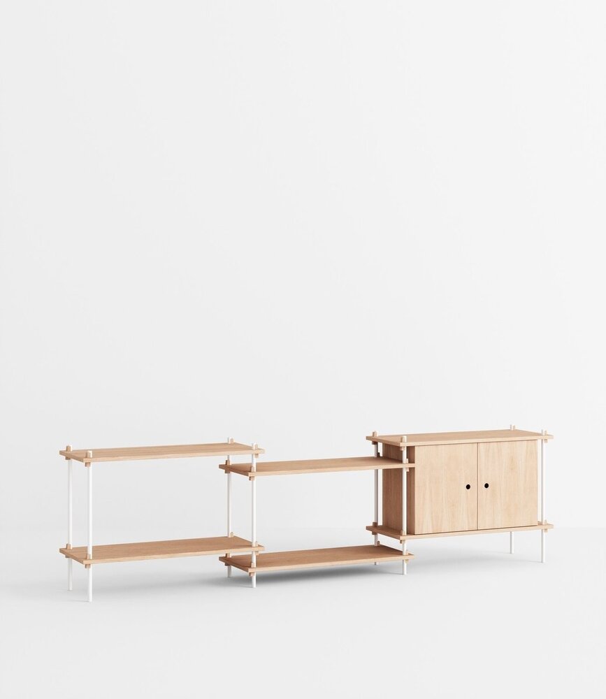 Moebe Moebe Shelving system S.65.3.B (different colour combinations) Moebe Moebe Shelving system S.65.3.B (different colour combinations)