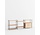 Moebe Shelving system S.85.3.B  (different colour combinations)