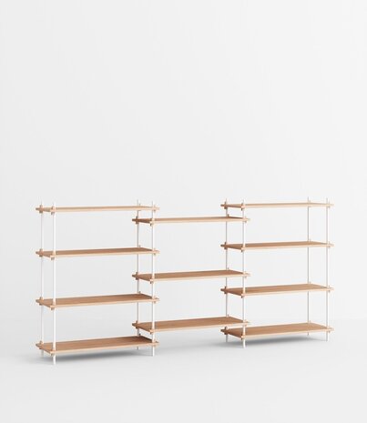 Moebe Moebe Shelving system S.115.3.A (different colour combinations) Moebe Moebe Shelving system S.115.3.A (different colour combinations)