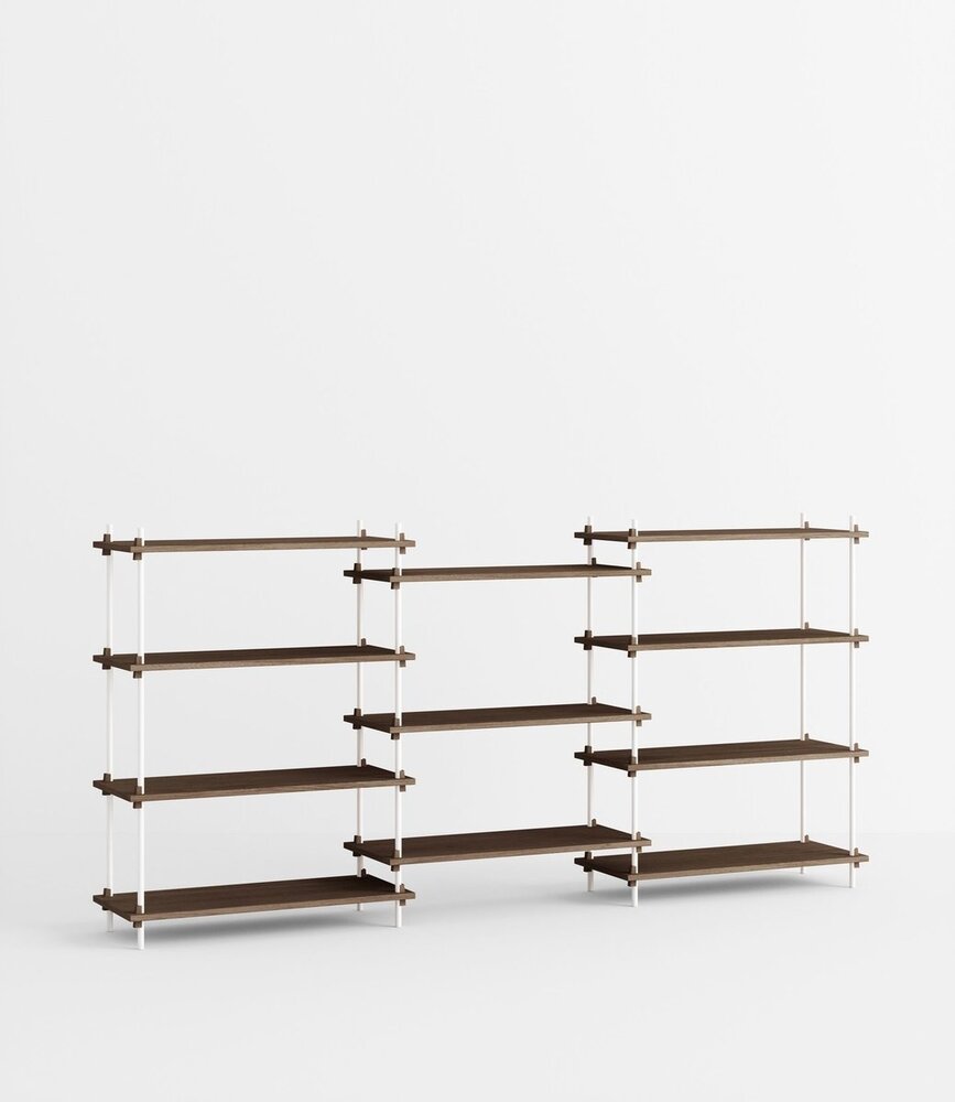 Moebe Moebe Shelving system S.115.3.A (different colour combinations) Moebe Moebe Shelving system S.115.3.A (different colour combinations)