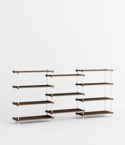 Moebe Moebe Shelving system S.115.3.A (different colour combinations) Moebe Moebe Shelving system S.115.3.A (different colour combinations)