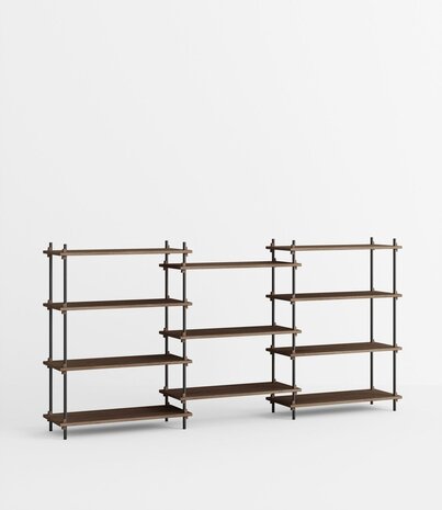 Moebe Moebe Shelving system S.115.3.A (different colour combinations) Moebe Moebe Shelving system S.115.3.A (different colour combinations)