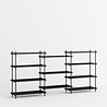 Moebe Moebe Shelving system S.115.3.A (different colour combinations) Moebe Moebe Shelving system S.115.3.A (different colour combinations)