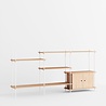 Moebe Moebe Shelving system S.115.3.B (diverse kleurencombinaties) Moebe Moebe Shelving system S.115.3.B (diverse kleurencombinaties)